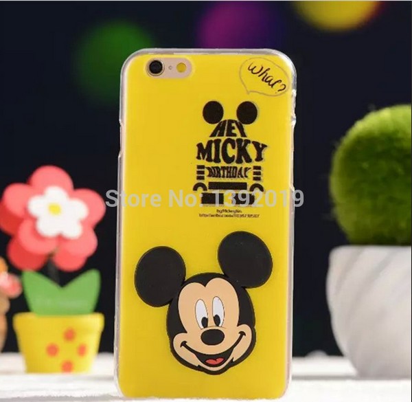 Coque De Téléphone Colorée Mickey Mouse - Protection Robuste Et Fun - Modèles Variés