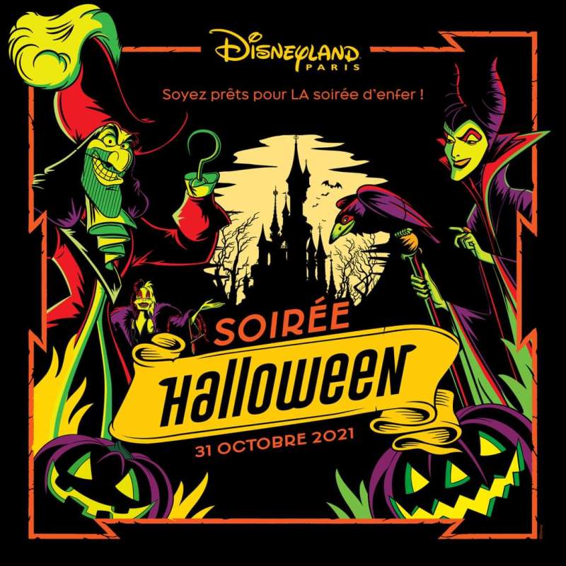 Soirée Halloween Disney 2021 les informations ! Disneyland Paris bons plans
